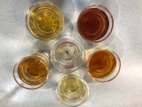 6 types of herbal tea. Kuromoji Tea - Slightly sweet and soothing. Decimation tea-Rich aroma, refreshing aftertaste. Sweet tea - sweet and fragrant. Soba Tea - Gorgeous scent of perilla. Kobanacha - Slightly bitter floral scent. Pine Needle Tea - Refreshi