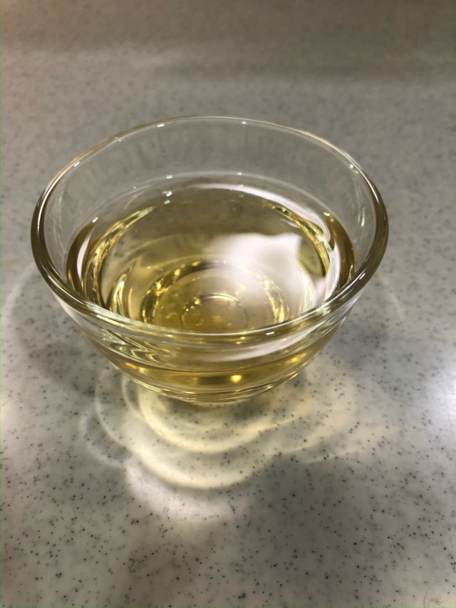 Kuromoji tea. Slightly sweet and soothing.