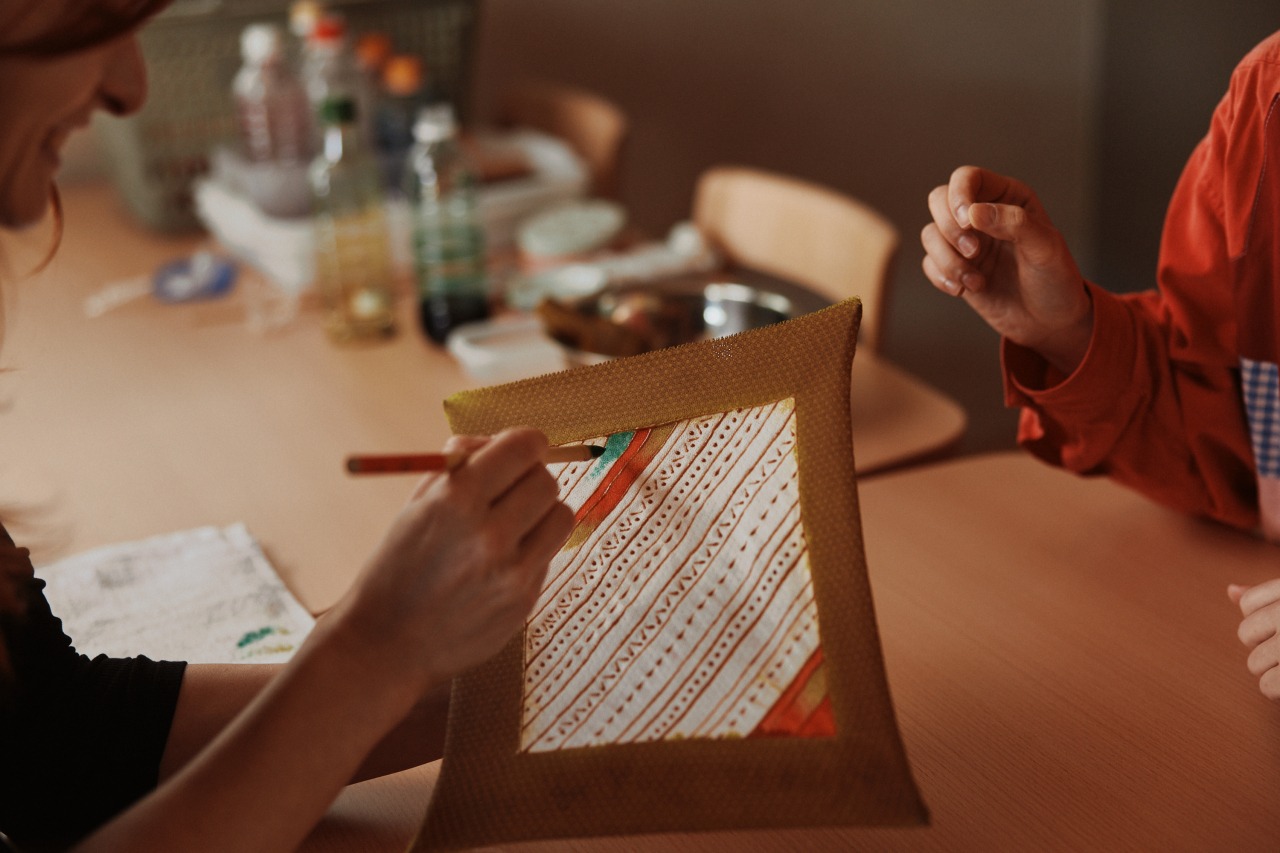 Private Yuzen Dyeing Workshop: Create Your Own Traditional…